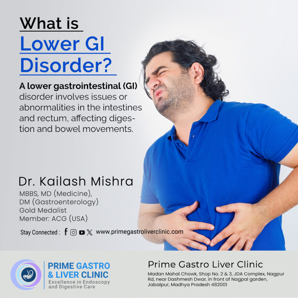 What is Lower GI disorder?